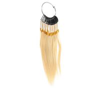 Hemobllo 30pcs Human Hair Testing Samples Professional Dyeing Chart for Salon Use Real Hair for Hairdressers and Stylists