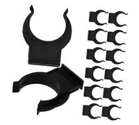 Hemobllo 30pcs Kitchen Kick Board Plinth Clips with 27 Black Snap-fit Toe Kick Clips for Cabinet Legs Furniture Foot Stabilizers Suitable for Kitchen Skirting Boards and Cabinet Support