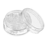 Hemobllo 30pcs Silicone Earring Backs for Studs, Soft Flat Earring Flat Backs Secure Fit and Preventing Falling, for Everyday Wear and Jewelry Making