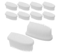 Hemobllo 30pcs Silicone Toothbrush Replacement Heads, Nano Soft Bristle Manual Toothbrush Pack for Sensitive Gums, Adult and Oral Care Refills