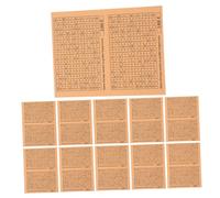 Hemobllo 30pcs Wooden Box Piggy Bank Stickers Clear Numerical Cash Savings Tracker for DIY Budget Challenge Euros Reusable Adhesive Money Saving Charts