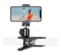 Hemobllo 360° Rotating Smartphone Holder Clamp Stand for Desk and Bed - Adjustable Mobile Phone Mount Adapter Compatible with Tablets and Cameras for Live Streaming and Filming