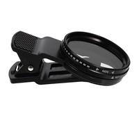 Hemobllo 37mm Nd2-400 Phone Lens Filter Set with Aluminum Alloy Clip, Portable and Easy to Install, Optical Nylon Material, Suitable for Human Stream and Water Flow Photography