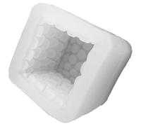 Hemobllo 3D Honeycomb Silicone Mold for Soap, Chocolate, Candle Making - Heat Resistant Mini Baking Mold for Home DIY Cake, Wax, and Scented Candle Crafting