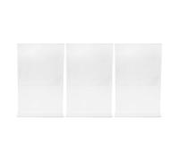 Hemobllo 3pcs Acrylic Book Display Holder Acrylic Cookbook Display Stand Modern Design Easy Maintenance Efficient Organization for Room Book Stands and Manga