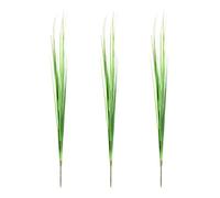 Hemobllo 3pcs Artificial Onion Grass Artificial Plants Plastic Easy to Take Care of Long-term Decoration Modern Pastoral Nordic Style Wedding Bouquet Supplies DIY