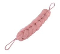 Hemobllo 3pcs Back Shower Towel Exfoliating Back Scrubber with Long Pe Straps and Two Hand Pulling Strings for Easy to Clean Body Bathing and Showering Random Color