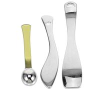 Hemobllo 3pcs Cosmetic Spoon Pick Stick Makeup Spatula for Sampling Eye Spoon Skincare Tool for Facial Mask Application
