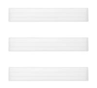 Hemobllo 3pcs Domino Stand Mould, Domino Stand Holder Mold, Silicone, White, Smooth Surface, Burr-free, DIY Crystal Epoxy Casting