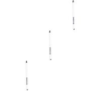 Hemobllo 3pcs Double End Disc Stylus Metal Touch Screen Pen for Tablets and Phones Lightweight Durable for Drawing Note-taking and Gaming White