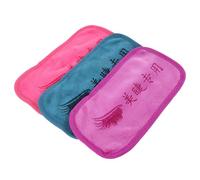 Hemobllo 3pcs Fabric Forehead Pad for Lash Extension, Soft and Comfortable Makeup Towel Easy Replacement and No Irritation the Skin, for Beauty and Makeup Use