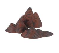 Hemobllo 3pcs Miniature Landscape Rock Sculpture Aquarium with Realistic Mountain Design Material for Fish Tank Decoration and Aquatic Pet Habitat Enhancement