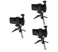 Hemobllo 3pcs Mobile Phone Tripod Holder for Pocket Use Accessories for Pocket Bracket for Video Recording and Camera Stabilization