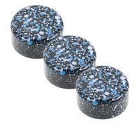 Hemobllo 3pcs Pedal Footswitch Topper for Guitar Effects Pedal Non-slip Button Cover Enhances Control and Protection for Quick Install Compatible Stompbox Switch Button Cap