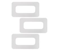Hemobllo 3pcs Replacement Paddle Board Fin Box Set with Pvc Material, Effortless Installation and Speed Features, Universal Tail Slot Patch for Sup Fin and Longboard Repair