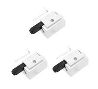 Hemobllo 3pcs Right Angle Door Lock Groove Cutting Tool Precision for Square Woodworking Construction Essential for Hinge Installation and Mortise Cutting
