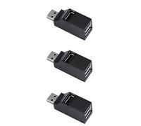 Hemobllo 3pcs Usb Multi Adapter Usb Hub Splitter Hub Adapter No Power Supply Needed Compact Design Hot Swap Compatible Pc Laptop Flash Drive Reader Mouse Keyboard Sound Card