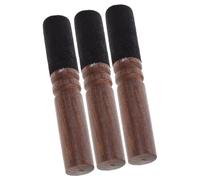 Hemobllo 3pcs Wooden Singing Bowl Activator with Nepalese Design for Sound Meditation and Prayer, Versatile Percussion Stick for Relaxation
