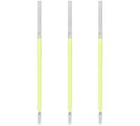 Hemobllo 3pcs Yellow Tattoo Marker Pen Refills for Eyebrow Microblading with 1mm Fine Tip, Plastic Material, Suitable for Skin Use, Easy to Draw Accurate Lines for Skilled or Beginners