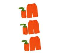 Hemobllo 3sets Newborn Photography Costume Handmade Props Crochet Knitted for Three-four Months Boy Girl Outfits for Halloween Cosplay