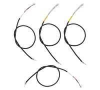 Hemobllo 4-Core Shielded Guitar Pickup Wire Kit 4Pcs for Electric and Bass Guitar Circuit Hookup and Volume Control DIY Replacement
