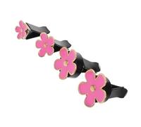 Hemobllo 4 Pcs Pink Alloy Daisy Flower Car Air Vent Clips Auto Freshener Diffuser Clips Car Outlet Accessories for Women