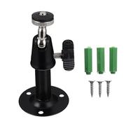 Hemobllo 4 Pcs Security Camera Wall Mount Brackets with 360-degree Swivel Adjustable Iron Material for Indoor and Outdoor Use