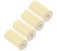 Hemobllo 4 Rolls Thermal Receipt Paper Rolls 5.7 X 3 Inches Yellow Multipurpose Thermal Paper for Credit Card Machines Cash Registers Pos Printing in Offices and Banks