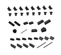 Hemobllo 40pcs Motherboard Plug Port Cover Protector Socket Dust Plug for Computer Motherboard Usb Interface Protection