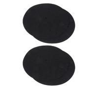 Hemobllo 4pcs 27cm Diameter 2mm Thick Anti-static Felt Turntable Platter Mat Vinyl Record Protective Pads for Home Record Players