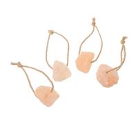 Hemobllo 4pcs Animal Mineral Salt Lick Blocks for Horses Cows and Deer Provides Essential Minerals and Promotes Health and Growth Natural Salt Accessories for Pet Rabbits and Livestock