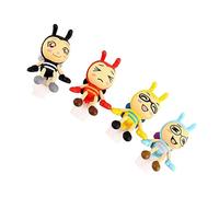 Hemobllo 4pcs Cell Phone Dust Plugs Bee Cartoon Patterns Easy to Use Protect Your Phone