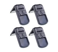 Hemobllo 4pcs Child Safety Cabinet Locks for Electrical Appliances and Drawers, Black Abs Material with Childproof Hidden Style Press and Right Angle Design, for Parents to Secure Baby