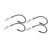 Hemobllo 4pcs Flexible Metal Alligator Clips Helping Hands Clamp for Soldering Workshop Multi-use Soldering Holder Arms for Electronics Modelling