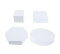 Hemobllo 4pcs Geometric Photo Props Decorative Shapes for Jewelry Cosmetics and Food Photography Lightweight Unique Design for Stunning Backdrops