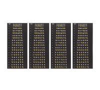 Hemobllo 4pcs Guitar Note Stickers Pvc Fretboard Stickers for Guitar Withstand Constant Use and Friction Simple Application and Removal for Beginners and Students