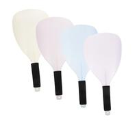 Hemobllo 4Pcs Hairdressing with Handle for Haircut and Dye Protection Clear Plastic Eye and Face Cover Ergonomic Comfortable Fit Reusable for Hair Coloring and Styling