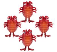 Hemobllo 4Pcs Halloween Insect Wind Funny Crawling Bugs for Halloween Parties Interactive Prank Battery Fun for Family