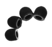 Hemobllo 4pcs High Precision Replacement Fabric Tips for Stylus Pens Black Capacitive Nibs for Touch Screens Sturdy Flocked Cloth for Accurate Writing Drawing