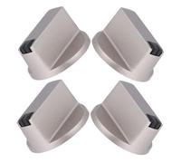 Hemobllo 4pcs Metal Gas Stove Knobs Replacement Knobs for Oven Stove Top Replacements Select Gas Hob