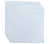 Hemobllo 4pcs Microfiber Glasses Cleaning Cloth Lens Wipes Cloths for Lenses Screen and Electronics Professional Cleaning