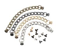 Hemobllo 4pcs Mobile Phone Pendant Short Chain Buckle DIY Phone Beads Strap Charm Strap for Women