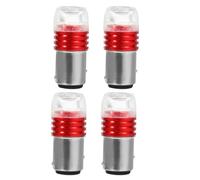 Hemobllo 4pcs Motorcycle LED Taillight Bulbs 12v Red Replacement Bulbs for Electric Motorcycle with Aluminum Alloy and Glass Material, and Easy Installation, for Upgrading Your Lighting
