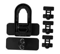 Hemobllo 4pcs Multi-Functional Child Safety Locks for Cabinets and Ovens, Baby Proof Plastic Latches Preventing Babies from Opening Doors, for Homes and Daycare Centres