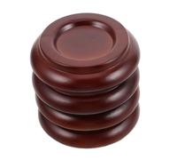 Hemobllo 4pcs Non- Piano Caster Cups Shock Absorption Floor Protectors for Upright Pianos Noise-reducing Leg Pads for Wood Floors Elegant Design for Homes and Performance Venues
