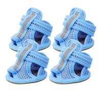 Hemobllo 4pcs Pet Supplies Summer Shoes for Dog Sandals Size 4 Paw Shoes Dog Boots Blood Capsules Prank Summer Boots Water Boots Slip Dog Sneakers Pet Sandal Net Small Dog