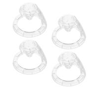 Hemobllo 4pcs Plastic 3D Printing Pen Stand Holder with Wide Compatibility and Enhanced Stability for Creative Projects and DIY Use, Suitable for Students and Artists