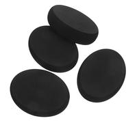 Hemobllo 4Pcs Portable Back Scrubber Pads Lotion Applicator Replacement Heads for Body Bath Brush Versatile Wet Dry Use Easy Installation Comfortable Design for Lotion and Cream