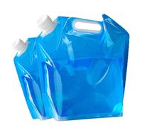 Hemobllo 4pcs Portable Water Bag 5l Foldable Drinking for Camping Travel