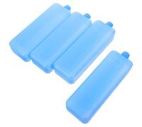 Hemobllo 4pcs Reusable Ice Boxes Pe Cooling Ice Containers for Air Cooler Insulated and Portable Fresh Keeping for Home and Use